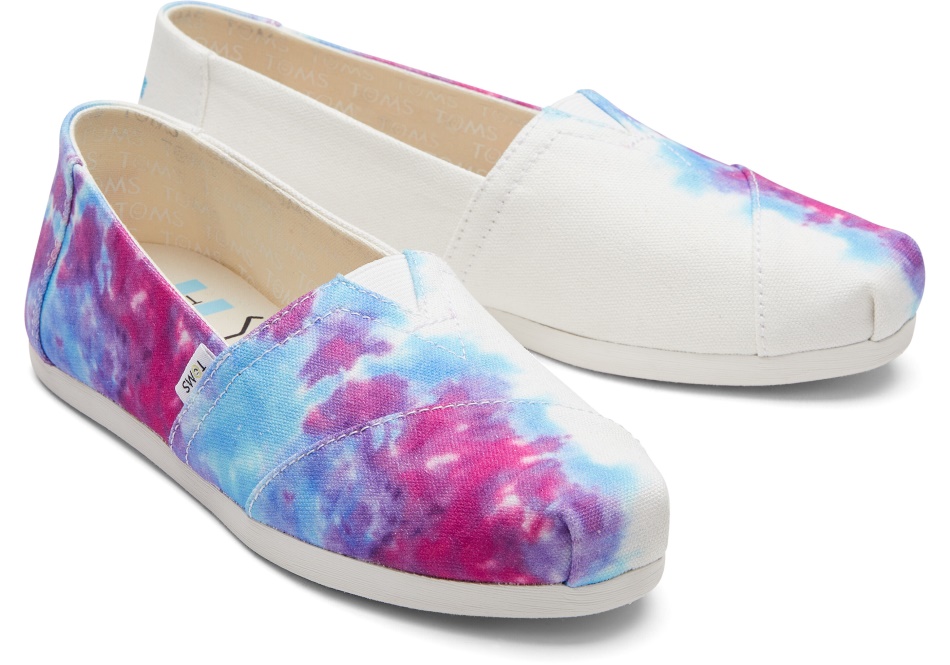 Toms Toms X Happiness Project Alpargata Tie Dye