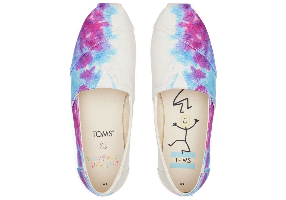 Toms Toms X Happiness Project Alpargata Tie Dye