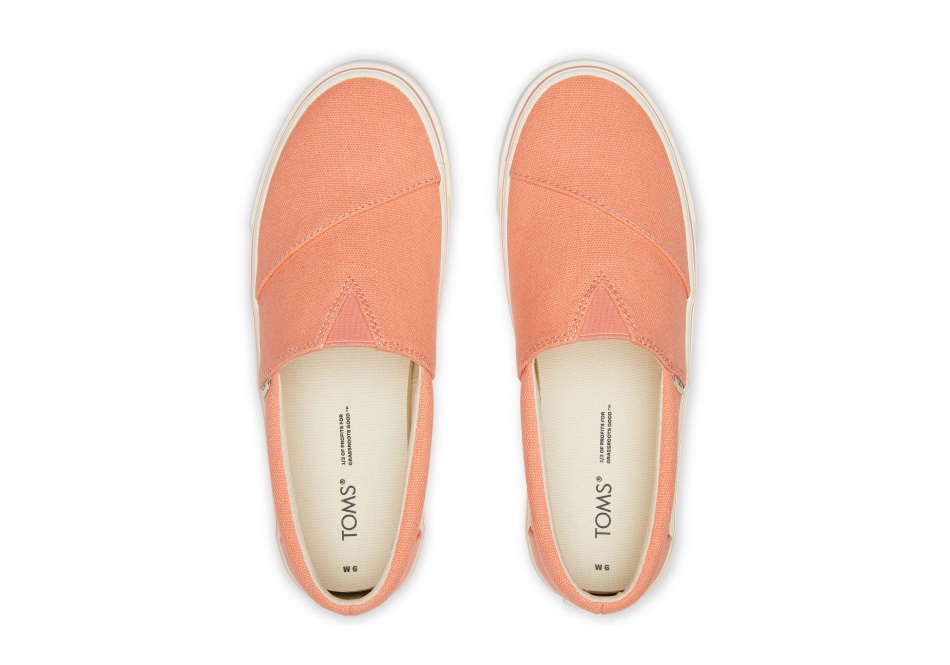 Toms Fenix Slip On Peach Pink