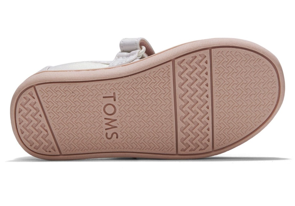 Toms Tiny Mary Jane Slip-On White
