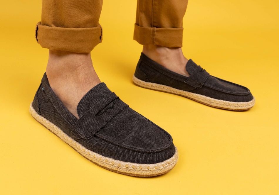 Toms Stanford Rope Black