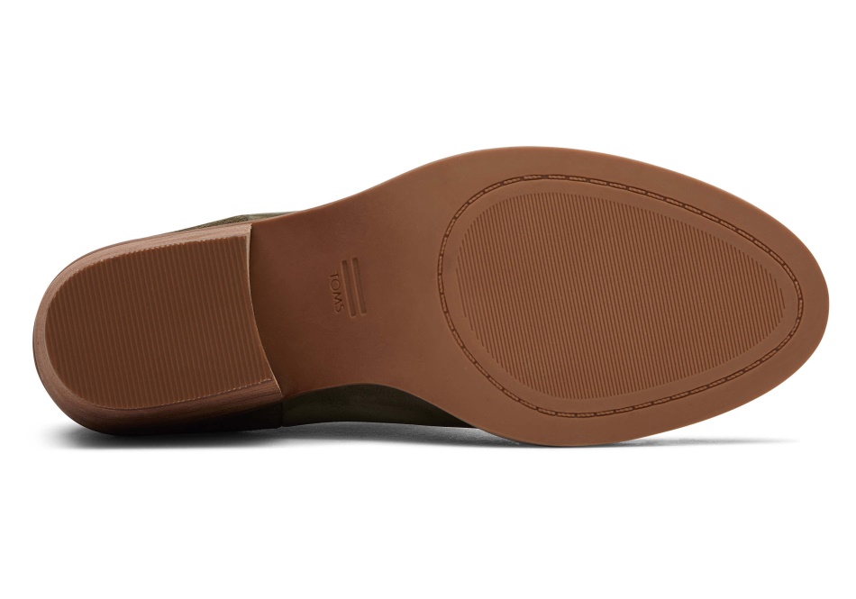 Toms Everly Bootie Tarmac Olive