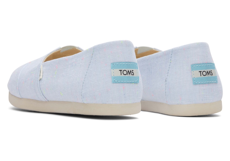Toms Linen Alpargata Light Blue