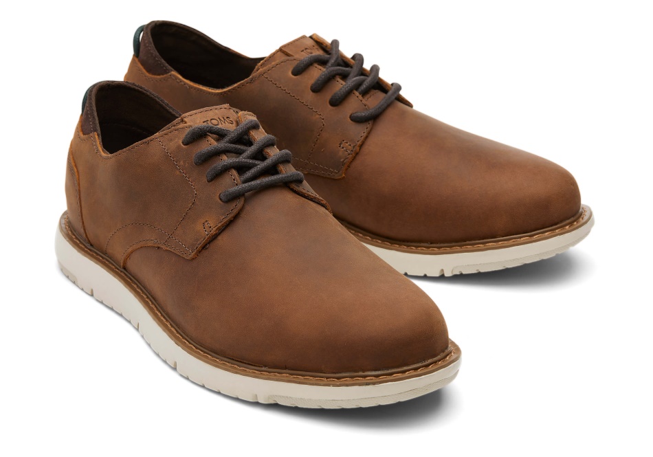 Toms Navi Dress Shoe Topaz Brown