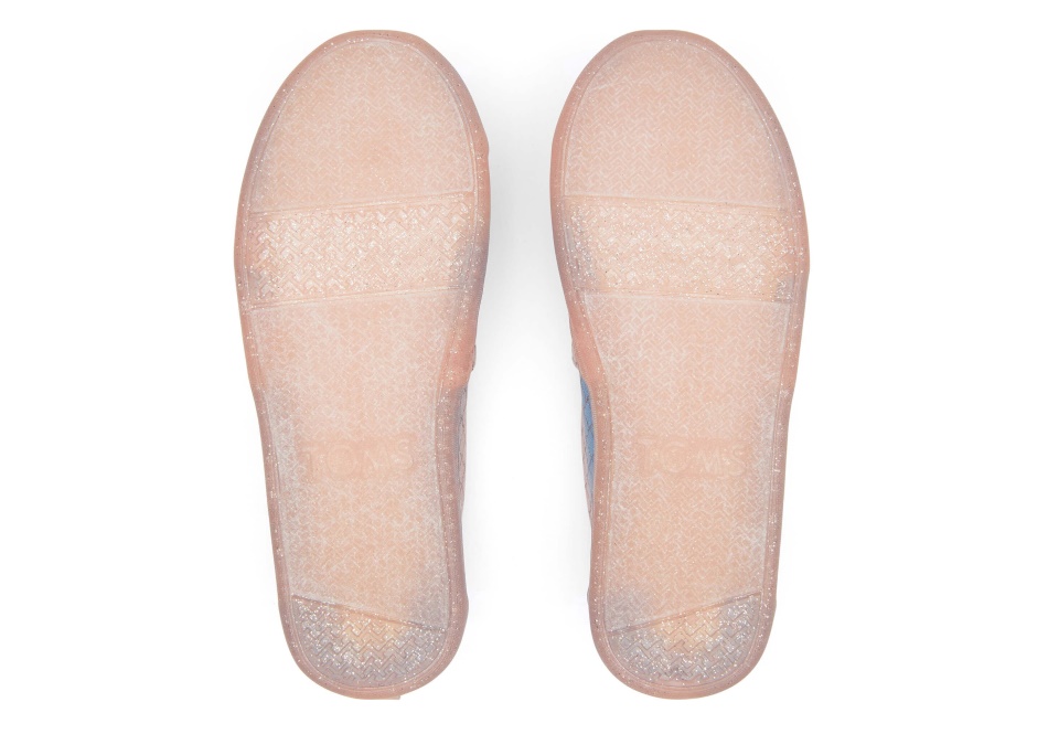 Toms Youth Alpargata Mermaid Pink Multi