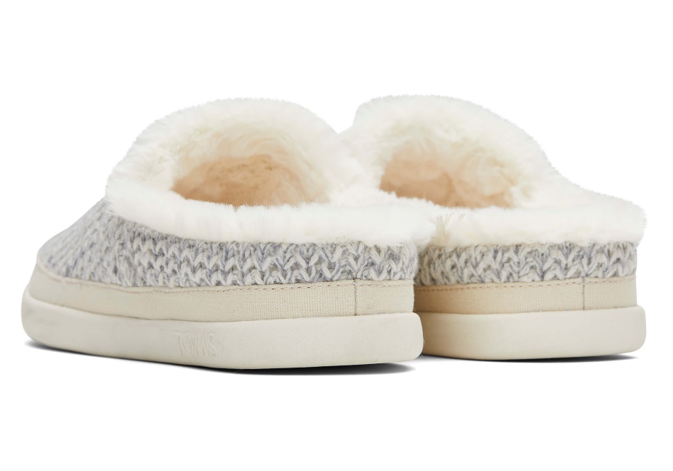 Toms Sage Slipper White