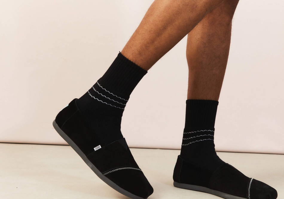 Toms Toms X Krost Alpargata Suede Black