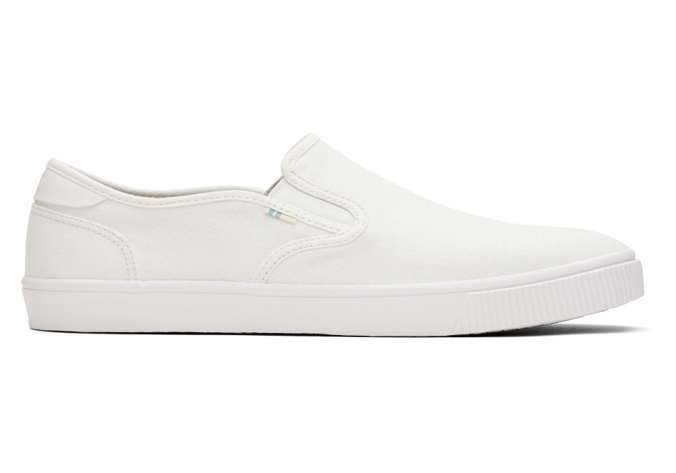 Toms Baja Slip On White