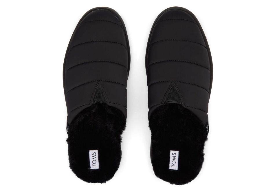 Toms Repreve  Mallow Mule Black-Black Repreve