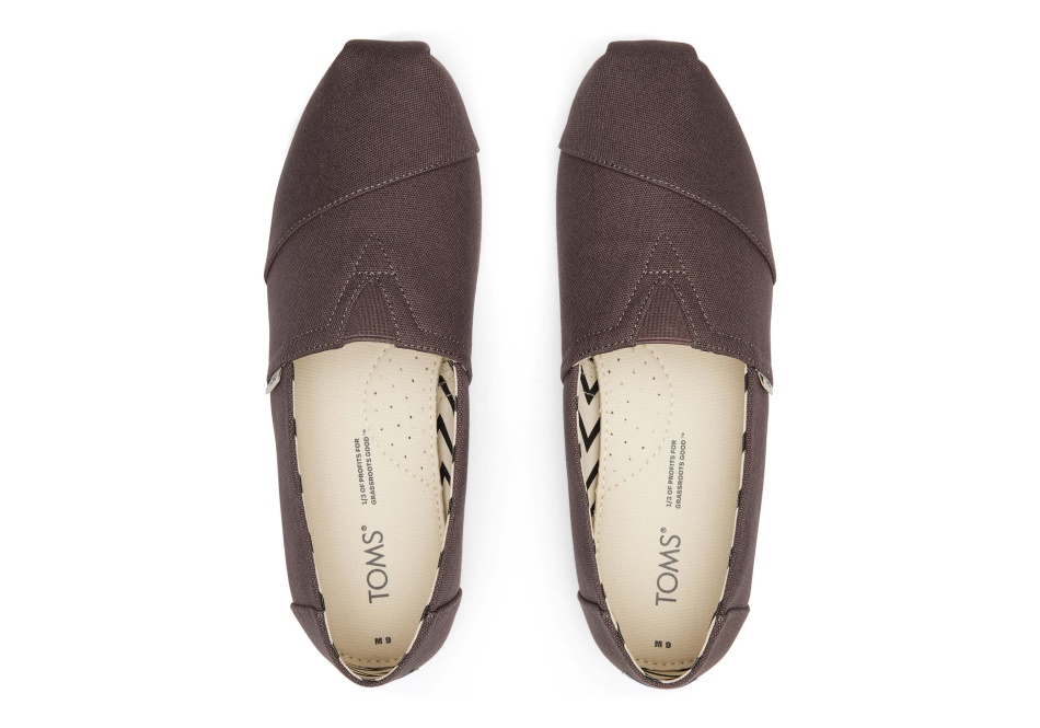 Alpargata Recycled Cotton Canvas Toms Ash