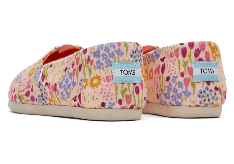 Toms Alpargata Quilted Floral Pink Floral