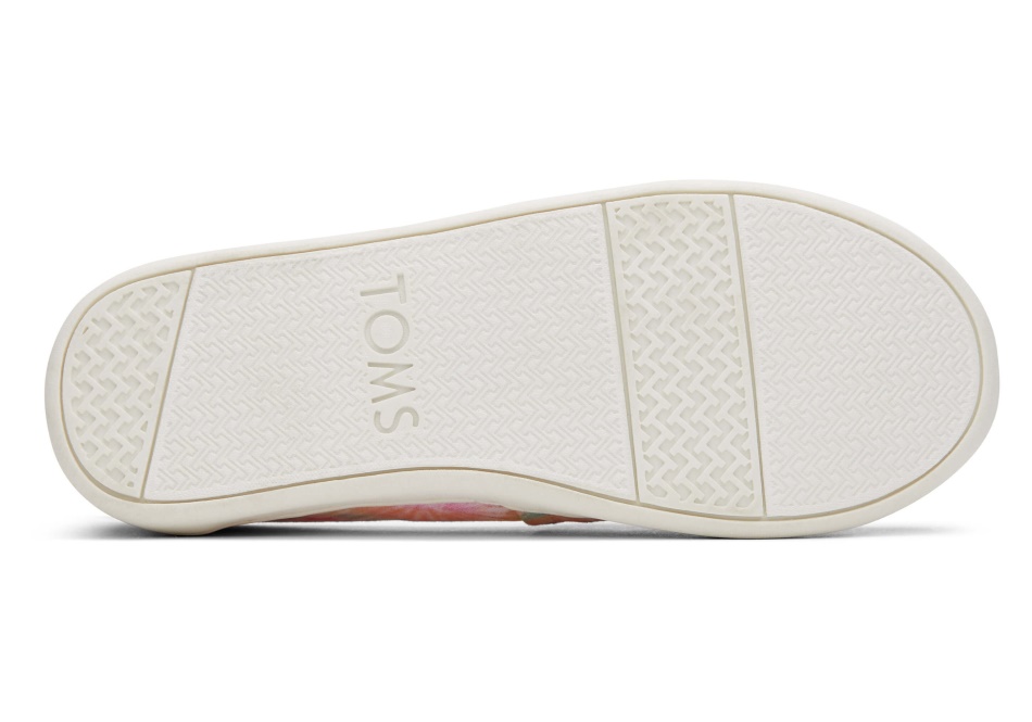 Toms Youth Alpargata Tie Dye Pink Tie Dye
