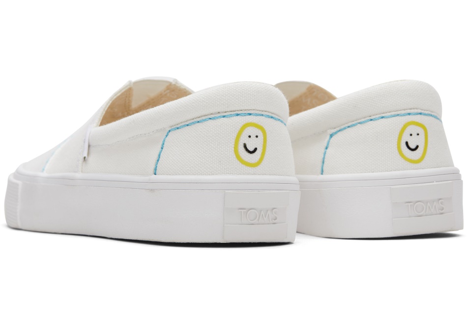 Toms X Happiness Project Fenix White