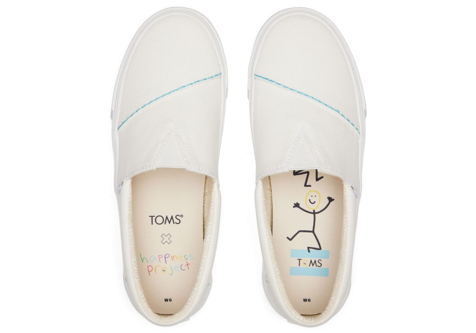 Toms X Happiness Project Fenix White