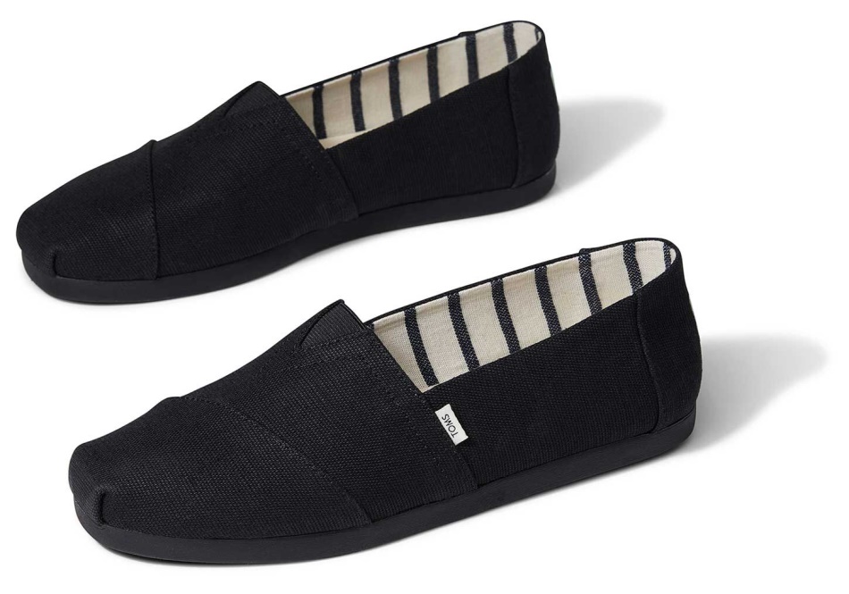 Toms Black On Black Alpargata Black On Black