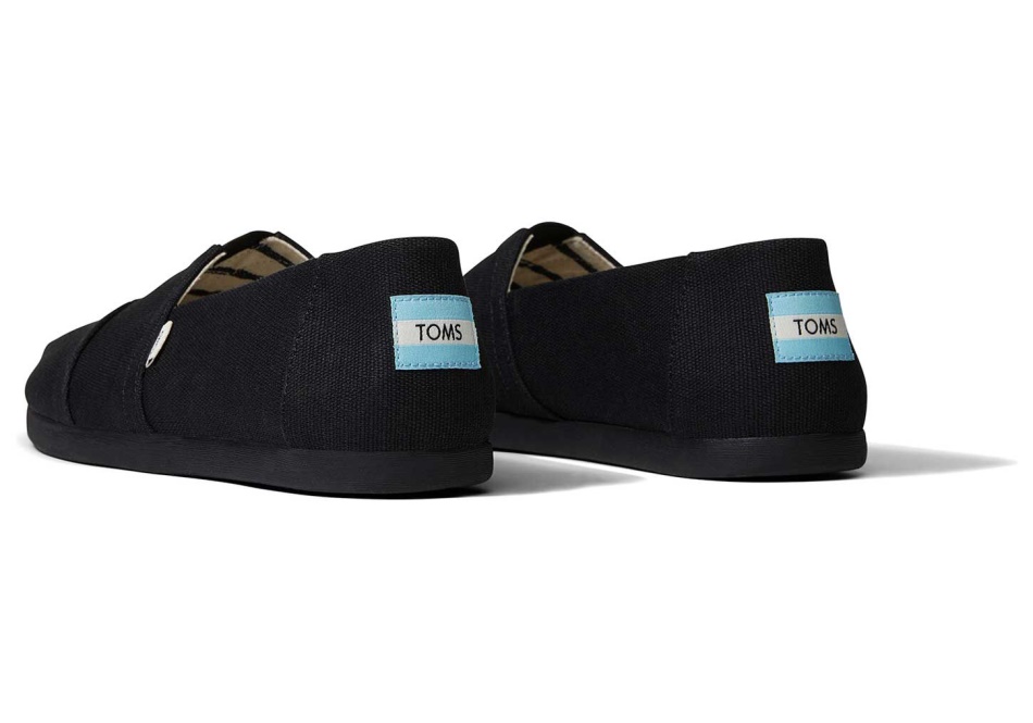 Toms Black On Black Alpargata Black On Black