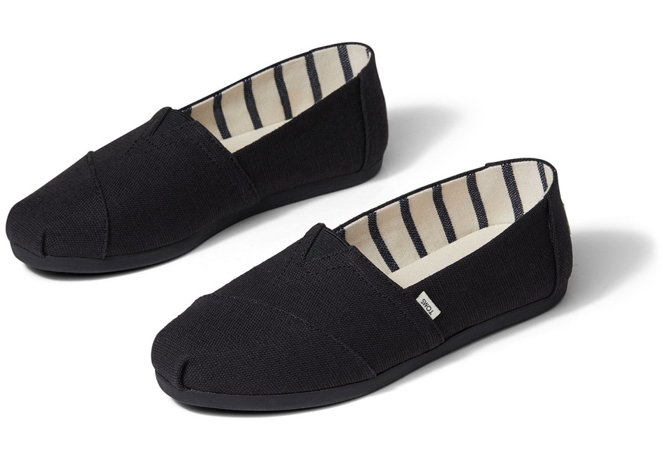 Toms Heritage Alpargata Black On Black