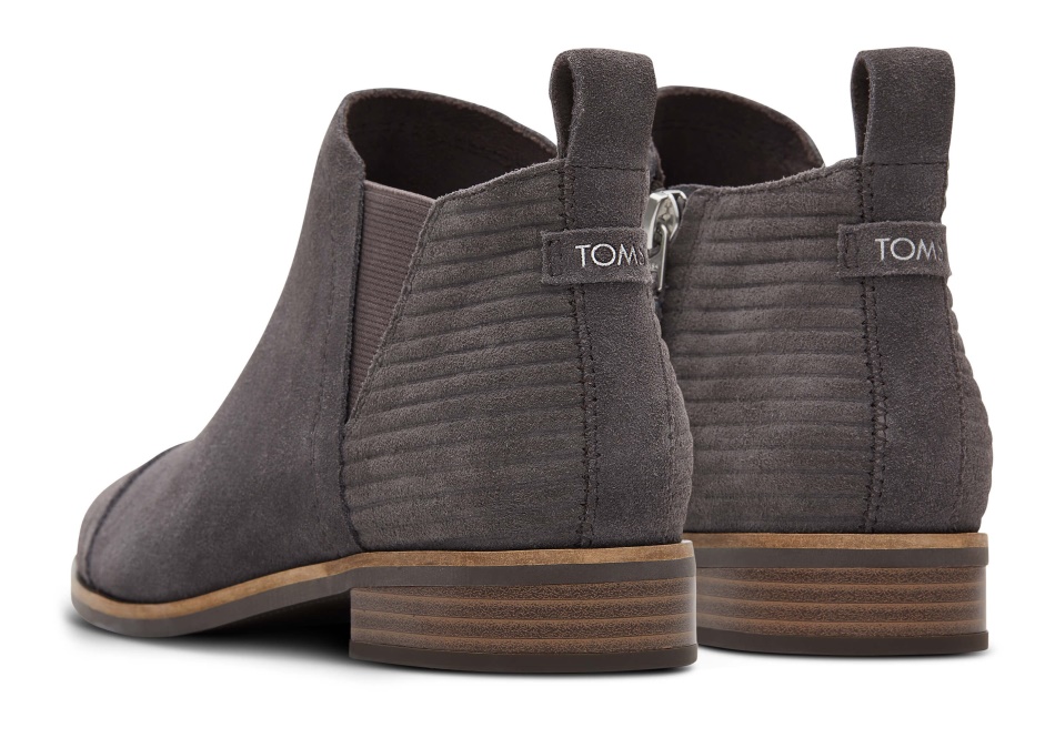 Toms Reese Bootie Cement Grey