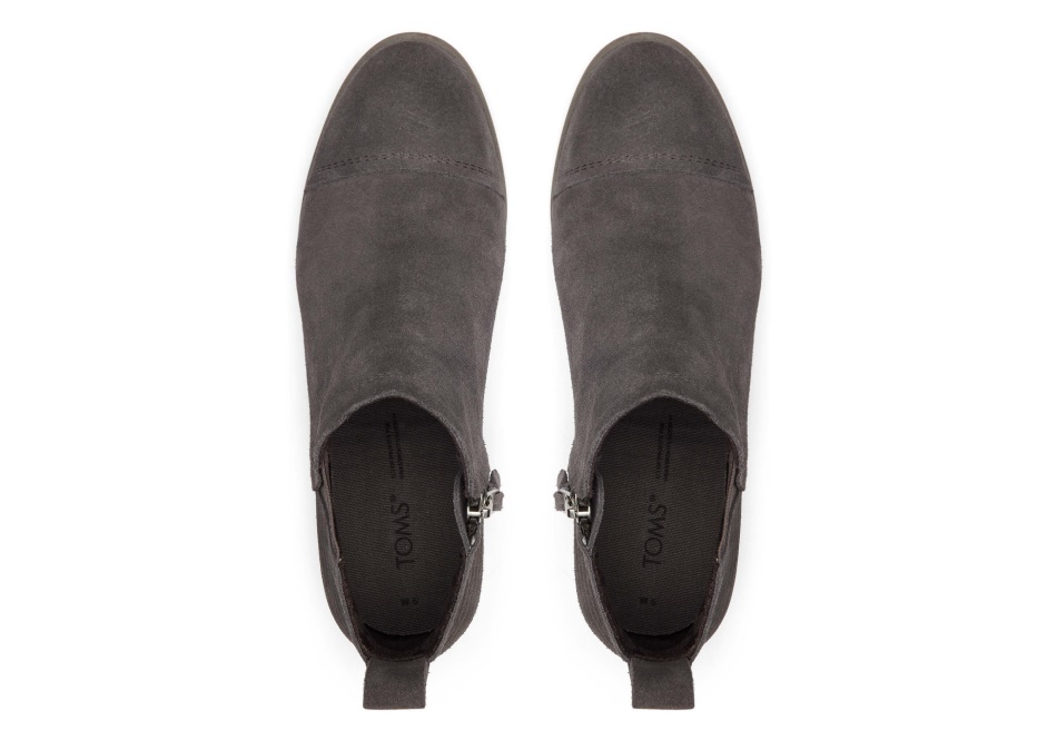Toms Reese Bootie Cement Grey