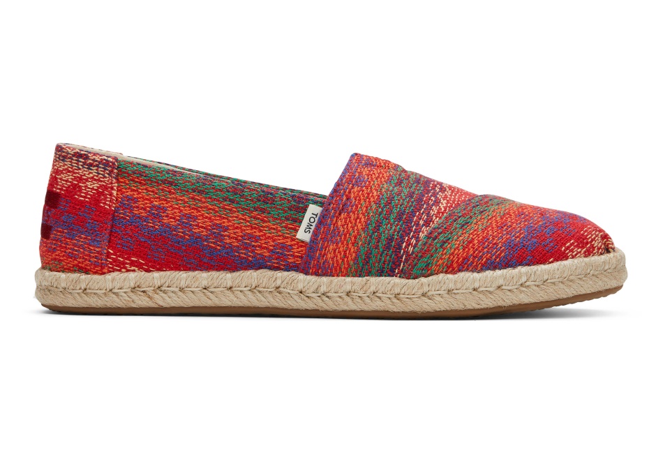 Toms Espadrille Alpargata Pink Multi