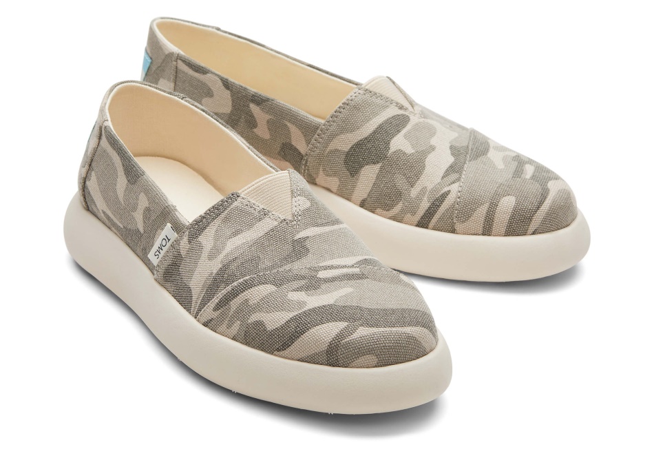 Toms Mallow Forest Grey Camo