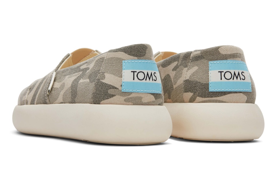 Toms Mallow Forest Grey Camo