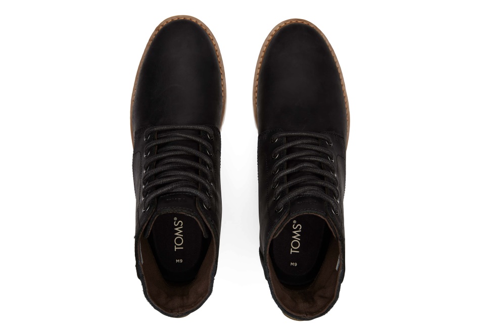 Toms Hillside Boot Water Resistant Black