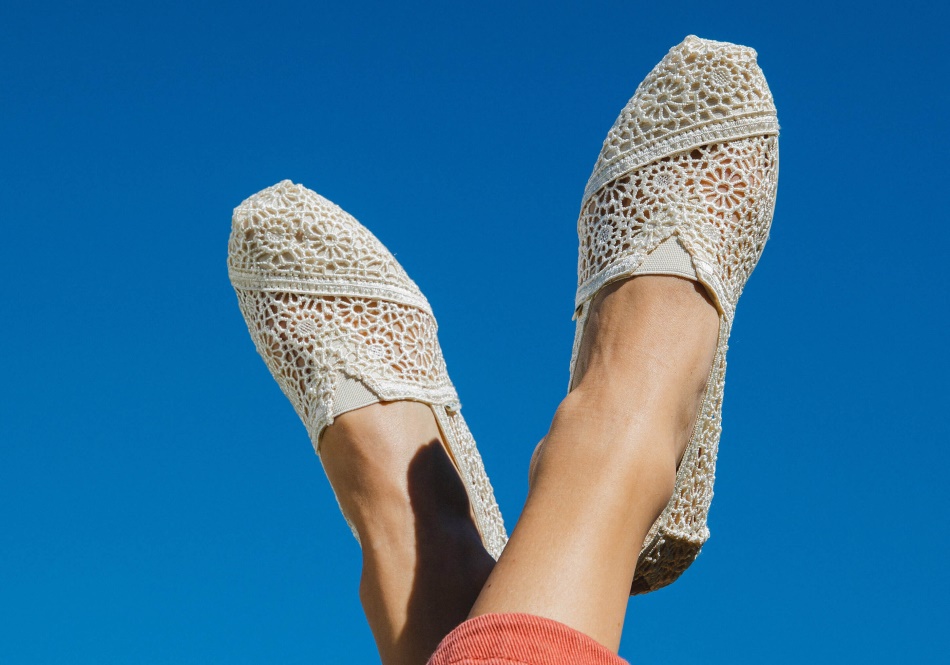 Toms Alpargata Moroccan Crochet Natural