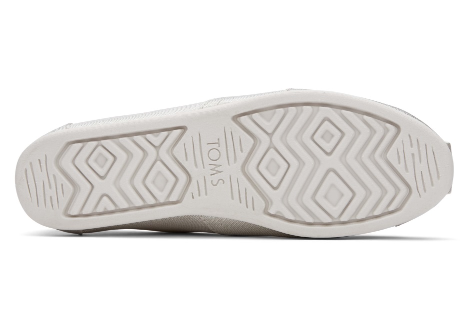 Toms Alpargata Glimmer Silver