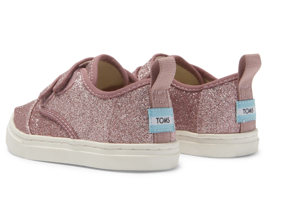 Toms Tiny Cordones Sneaker Pink