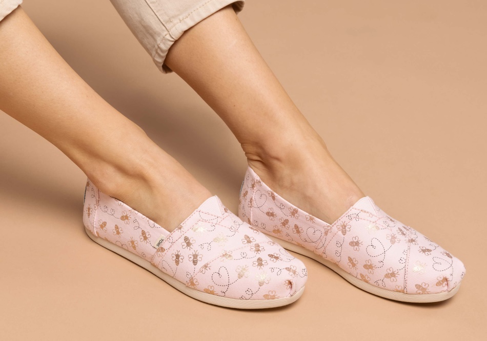 Toms Alpargata Bee Mine Pink
