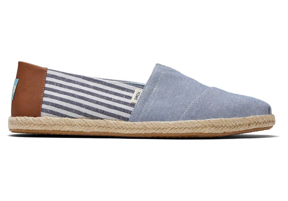 Toms Espadrille Alpargata Navy Sky