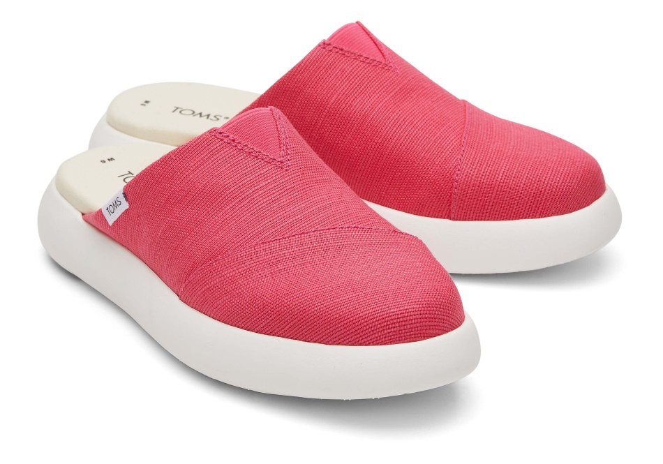 Toms Mallow Mule Raspberry