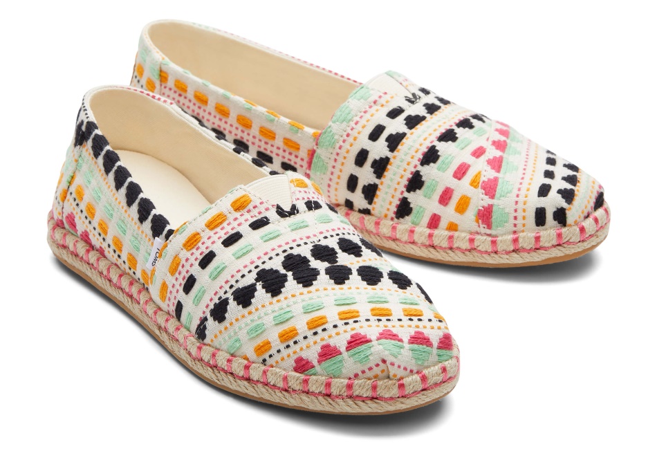 Toms Espadrille Alpargata Natural Multi