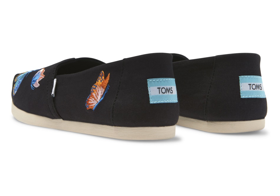 Toms Alpargata Butterfly Black