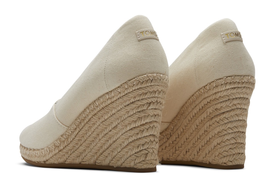Toms Michelle Wedge Heel Natural