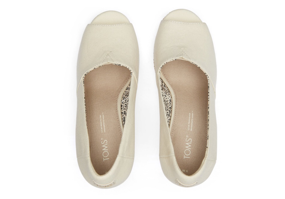 Toms Michelle Wedge Heel Natural