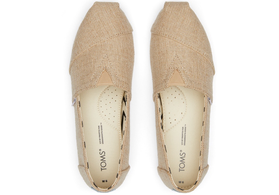 Toms Heritage Alpargata Natural Undyed