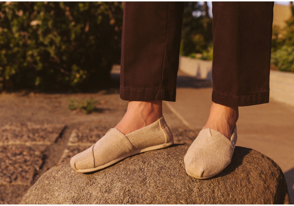 Toms Heritage Alpargata Natural Undyed