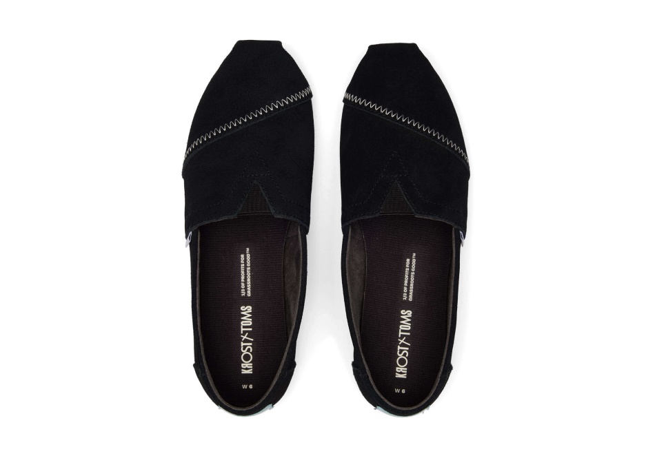 Toms X Krost Alpargata Suede Black