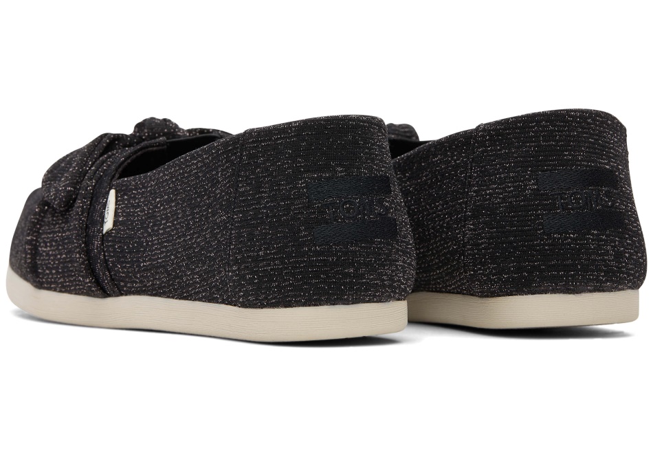 Toms Alpargata Glimmer Black Glimmer
