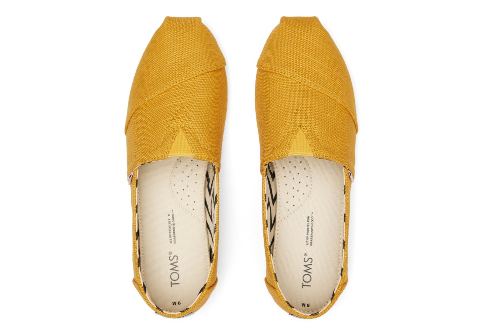 Toms Alpargata Heritage Canvas Golden Yellow