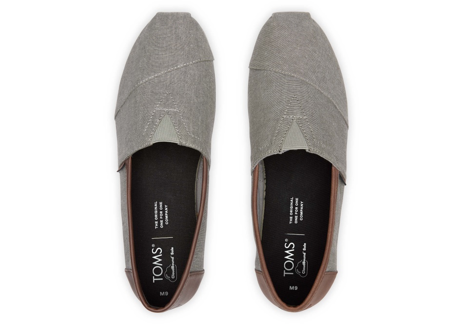 Toms Alpargata Synthetic Trim Grey