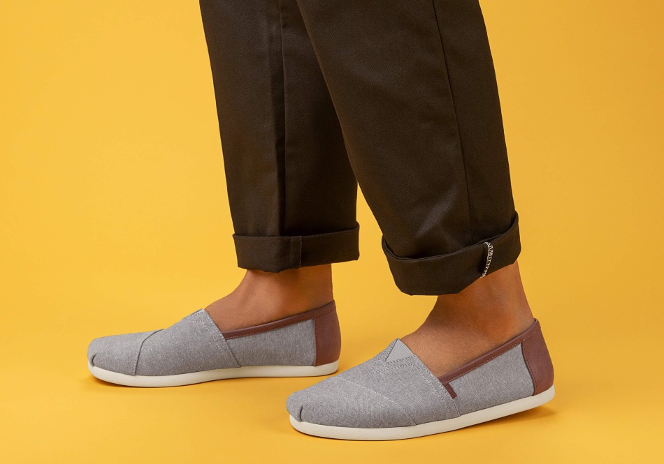 Toms Alpargata Synthetic Trim Grey