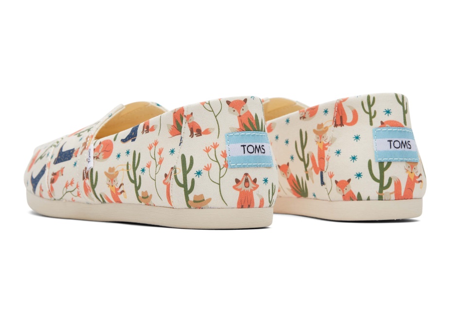 Toms Alpargata Foxes Natural Fox