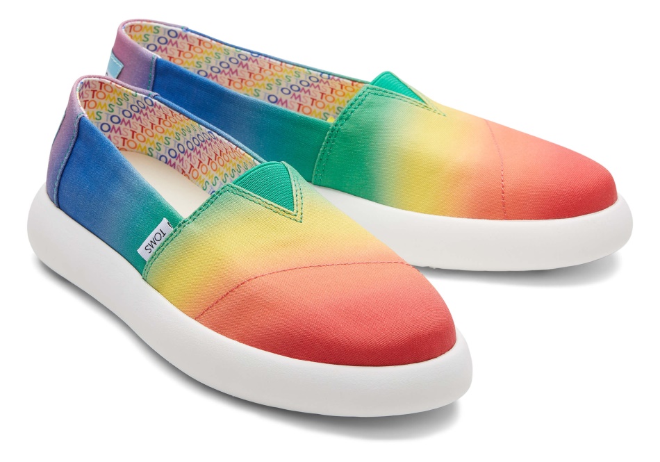 Toms Unity Pride Mallow Rainbow Multi