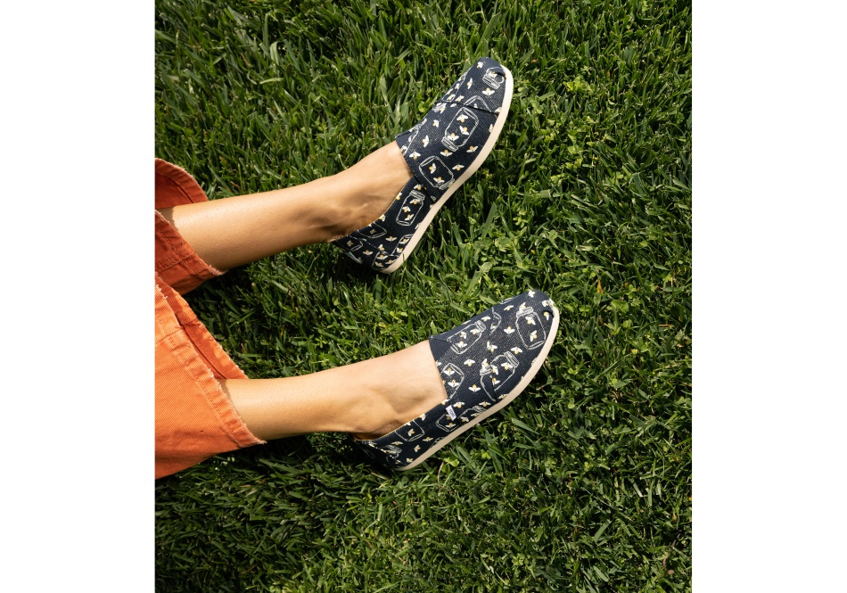 Toms Alpargata Fireflies Navy Glitz