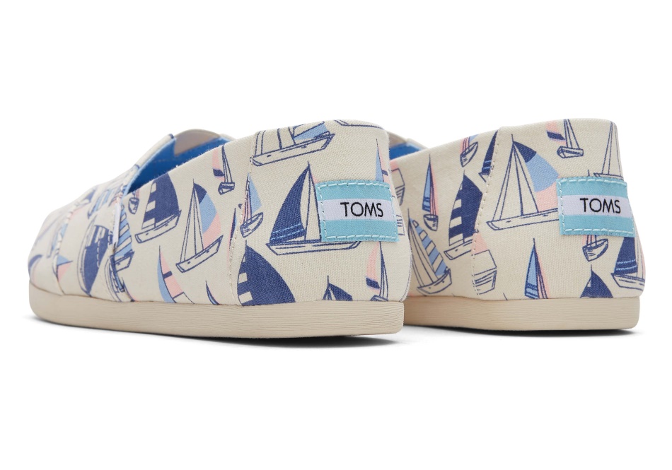 Toms Sailboats Alpargata Natural Sailboats