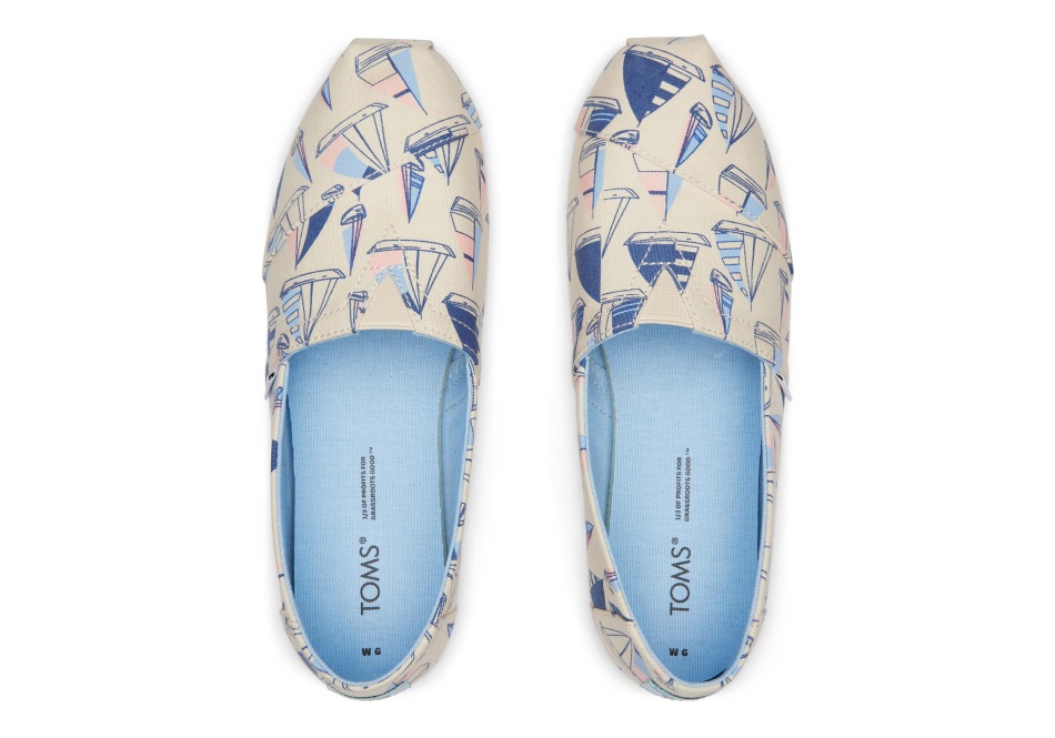 Toms Sailboats Alpargata Natural Sailboats