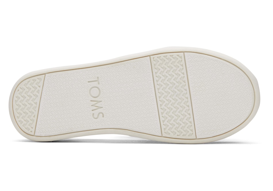 Toms Youth Alpargata Glimmer Silver